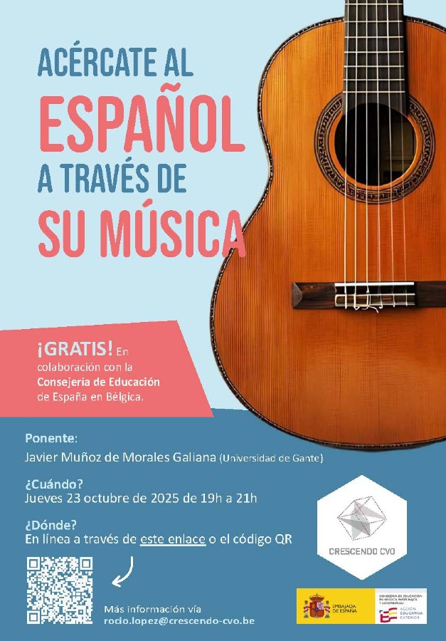 Acércate al español a través de su música
